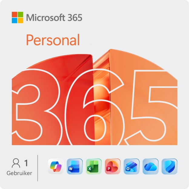 Microsoft 365 Personal | 1 Gebruiker - 1 Jaar